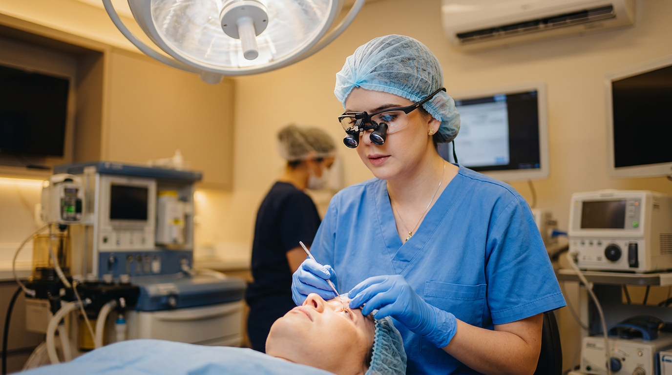 Avaliação para blefaroplastia na AVA Clínica em Fortaleza