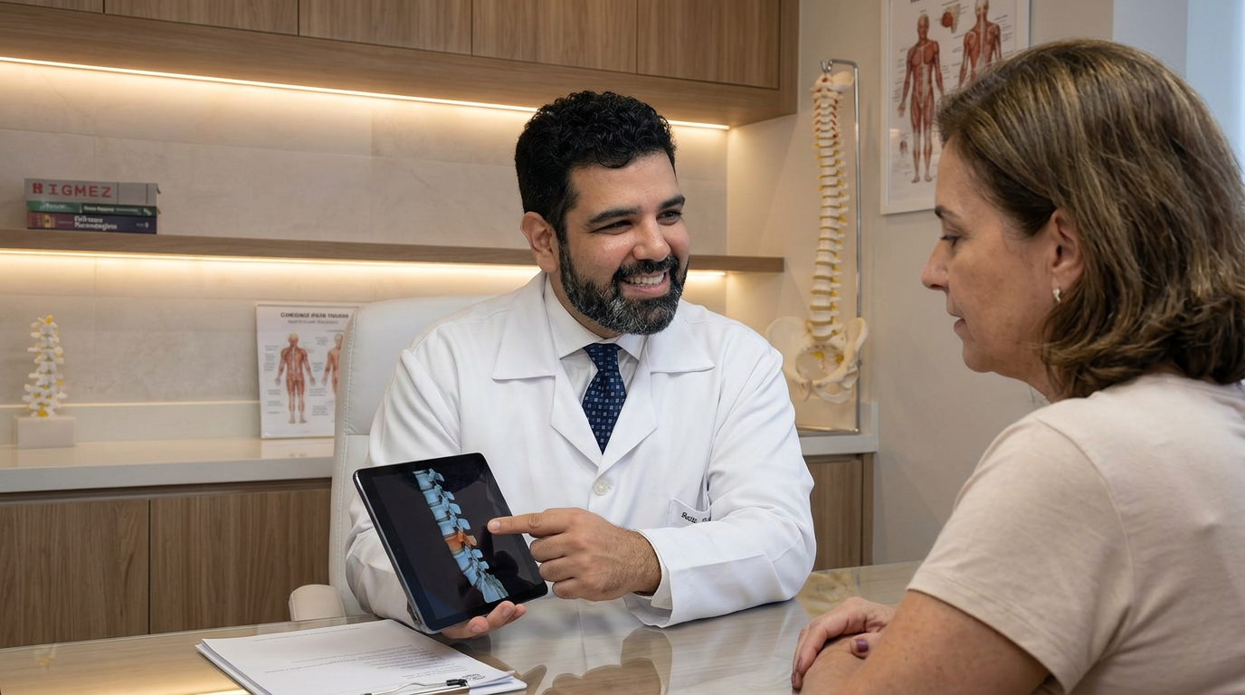 Procedimento minimamente invasivo para dor crônica