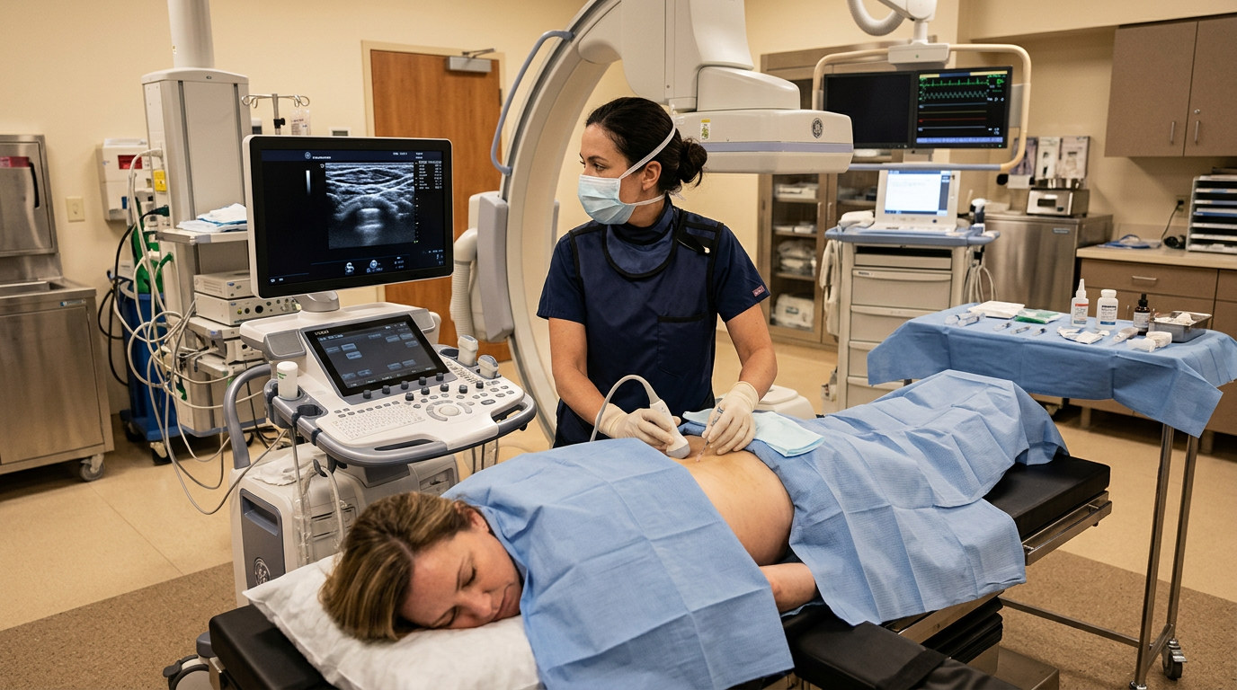 Procedimento de radiofrequência para tratamento de dor crônica na AVA Clínica em Fortaleza